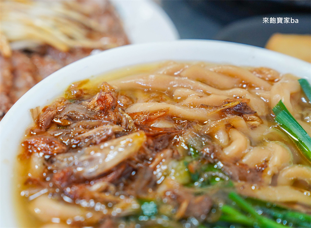 台中在地小吃【英才大麵羹】連米其林都推薦！評價兩極的台中大麵羹 @來飽寶家ba