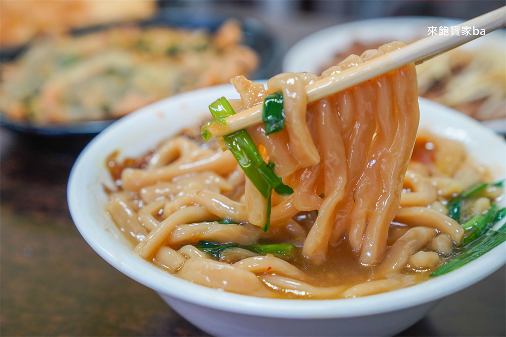 台中在地小吃【英才大麵羹】連米其林都推薦！評價兩極的台中大麵羹 @來飽寶家ba