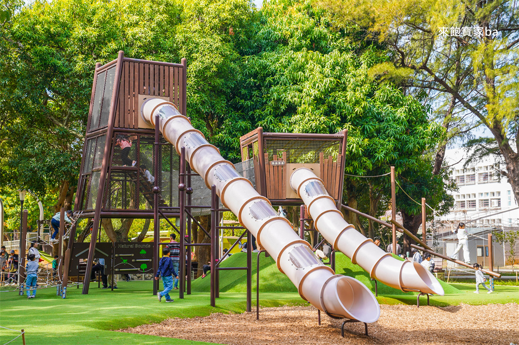 【彰化親子景點】日月山景休閒農場｜免費入園看牛，20塊餵羊咩咩，搭小火車溜滑梯！ @來飽寶家ba