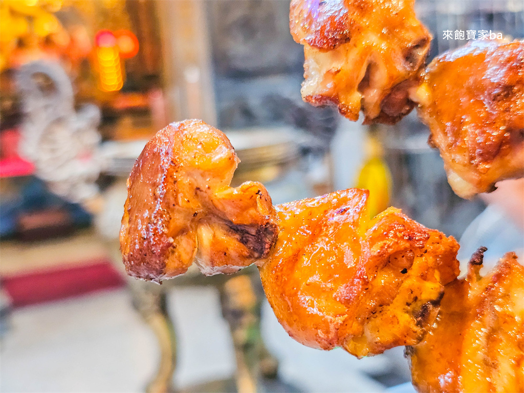 深坑老街美食【芭樂嬌七里香】深坑老街不只有臭豆腐！廟口排隊美食，號稱全台最強雞屁股專賣店 @來飽寶家ba