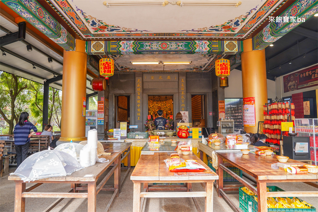 台中外埔【義虎堂】全台最萌虎爺廟！吃紅蛋轉好運、寶寶抓週、餵魚，祈求出運！ @來飽寶家ba
