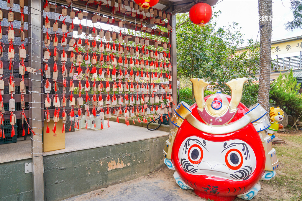 台中外埔【義虎堂】全台最萌虎爺廟！吃紅蛋轉好運、寶寶抓週、餵魚，祈求出運！ @來飽寶家ba