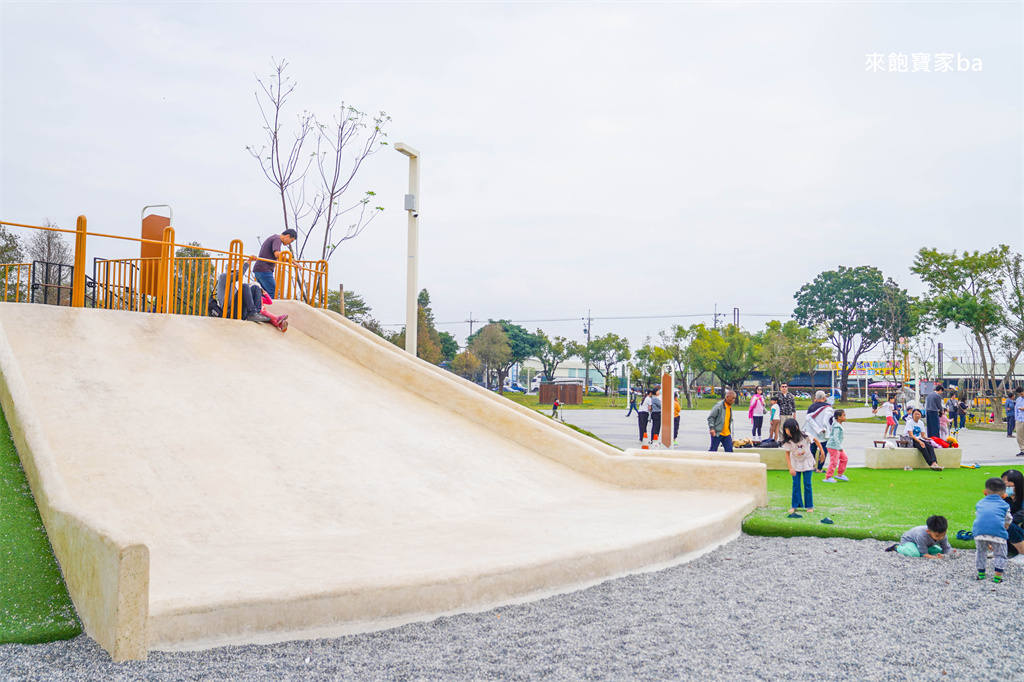 屏東特色公園【九如巴轆公園】舊菸葉廠改建，融入在地檸檬特色，全齡共融遊戲場 @來飽寶家ba
