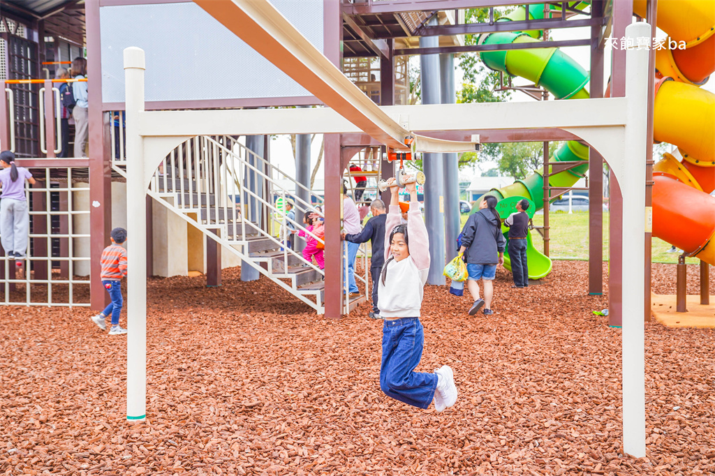 屏東特色公園【九如巴轆公園】舊菸葉廠改建，融入在地檸檬特色，全齡共融遊戲場 @來飽寶家ba