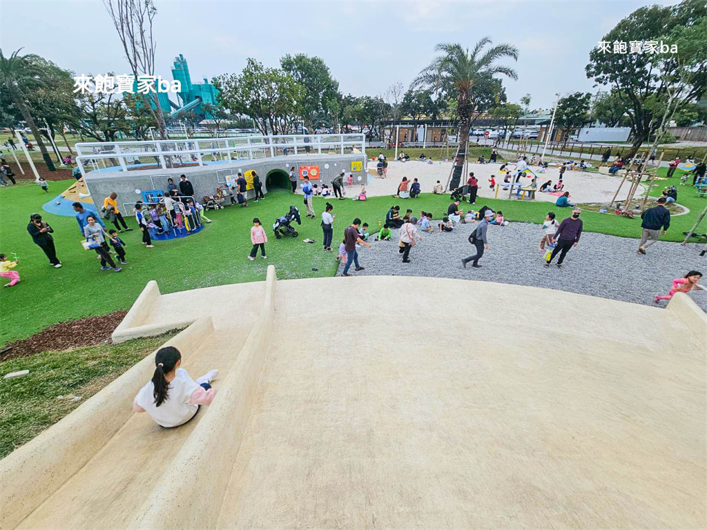 屏東特色公園【九如巴轆公園】舊菸葉廠改建，融入在地檸檬特色，全齡共融遊戲場 @來飽寶家ba