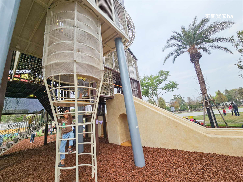 屏東特色公園【九如巴轆公園】舊菸葉廠改建，融入在地檸檬特色，全齡共融遊戲場 @來飽寶家ba