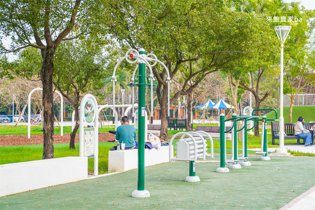屏東特色公園【新埤鄉貓頭鷹共融公園】挑戰8公尺高貓頭鷹遊戲塔x 立體攀爬架，免費放電好去處 @來飽寶家ba
