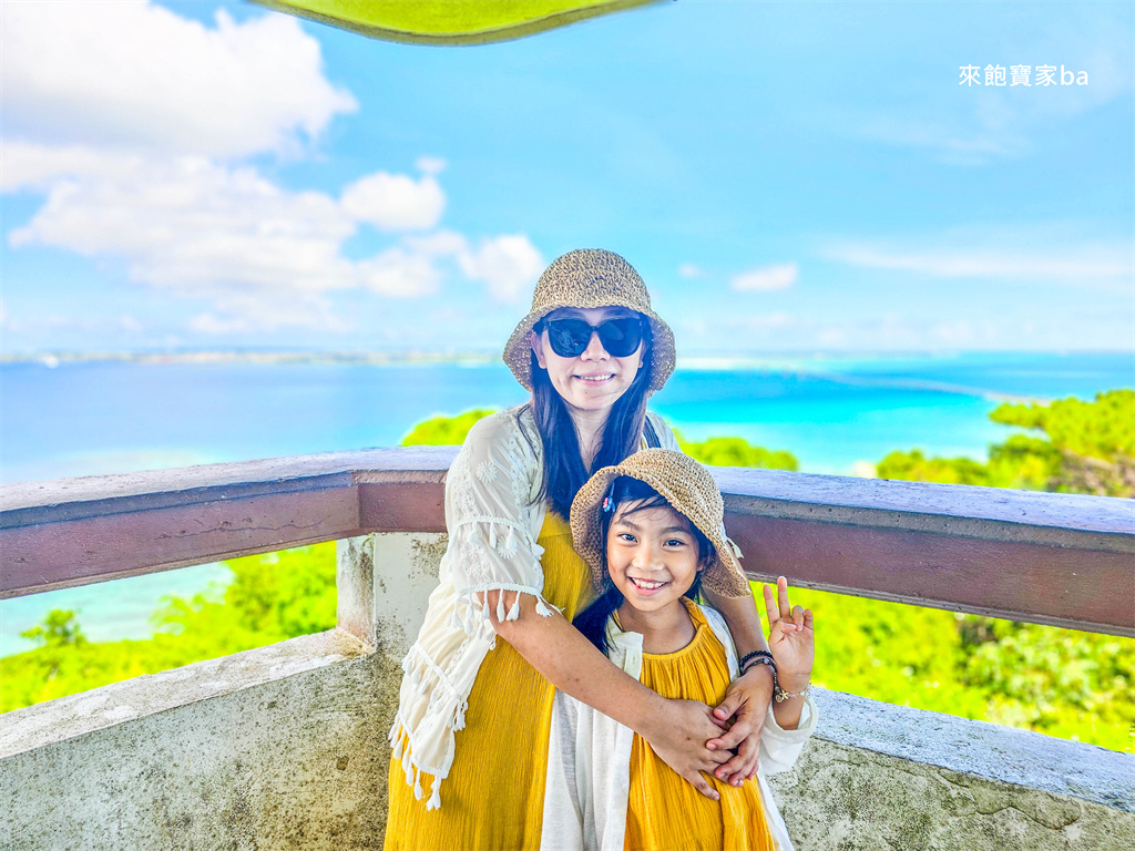 宮古島景點推薦【牧山展望台】Makiyama Observatory 俯瞰伊良部大橋、360度無敵海景攻略 @來飽寶家ba