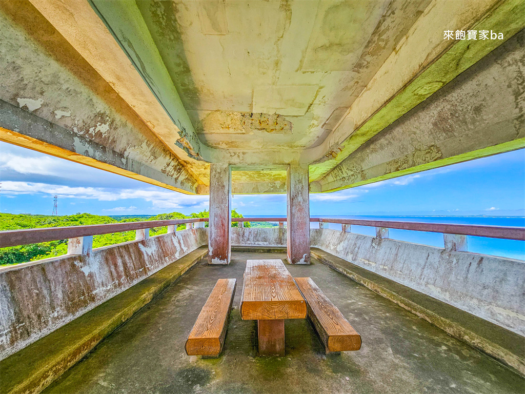 宮古島景點推薦【牧山展望台】Makiyama Observatory 俯瞰伊良部大橋、360度無敵海景攻略 @來飽寶家ba