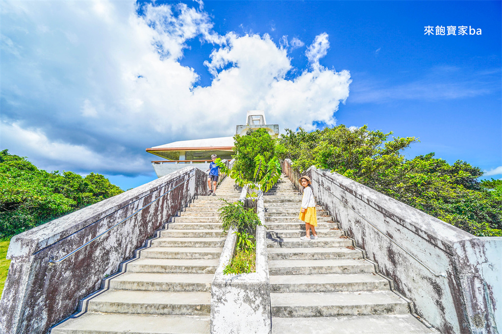 宮古島景點推薦【牧山展望台】Makiyama Observatory 俯瞰伊良部大橋、360度無敵海景攻略 @來飽寶家ba