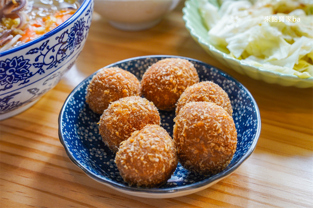 南投竹山美食【丸二米粉】日式老屋必吃高CP值海鮮小卷米粉 @來飽寶家ba