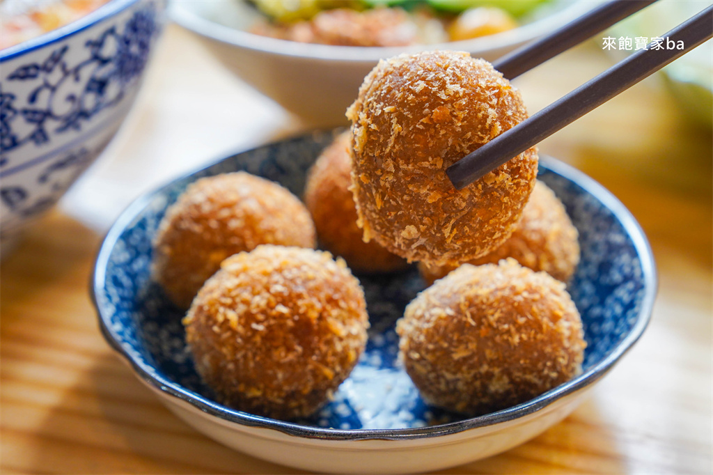 南投竹山美食【丸二米粉】日式老屋必吃高CP值海鮮小卷米粉 @來飽寶家ba