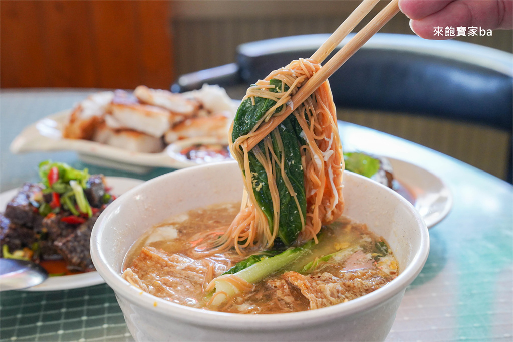 后里早午餐【蘭亭茶藝館】重溫泡沫紅茶店的懷舊滋味，必點米血、滷味 @來飽寶家ba