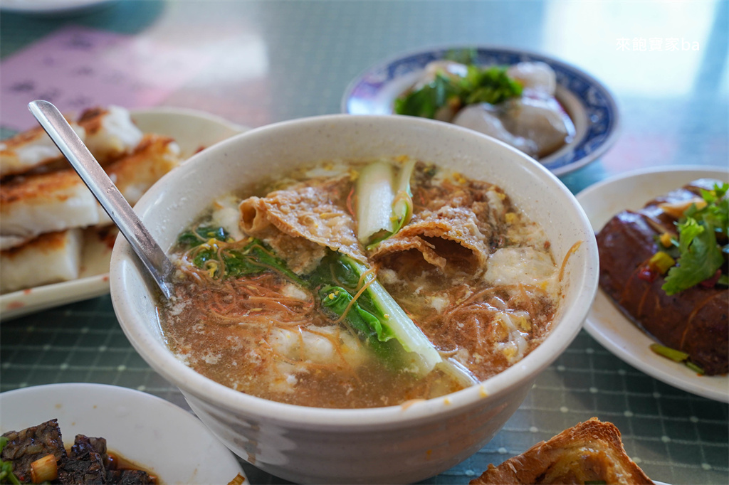 后里早午餐【蘭亭茶藝館】重溫泡沫紅茶店的懷舊滋味，必點米血、滷味 @來飽寶家ba