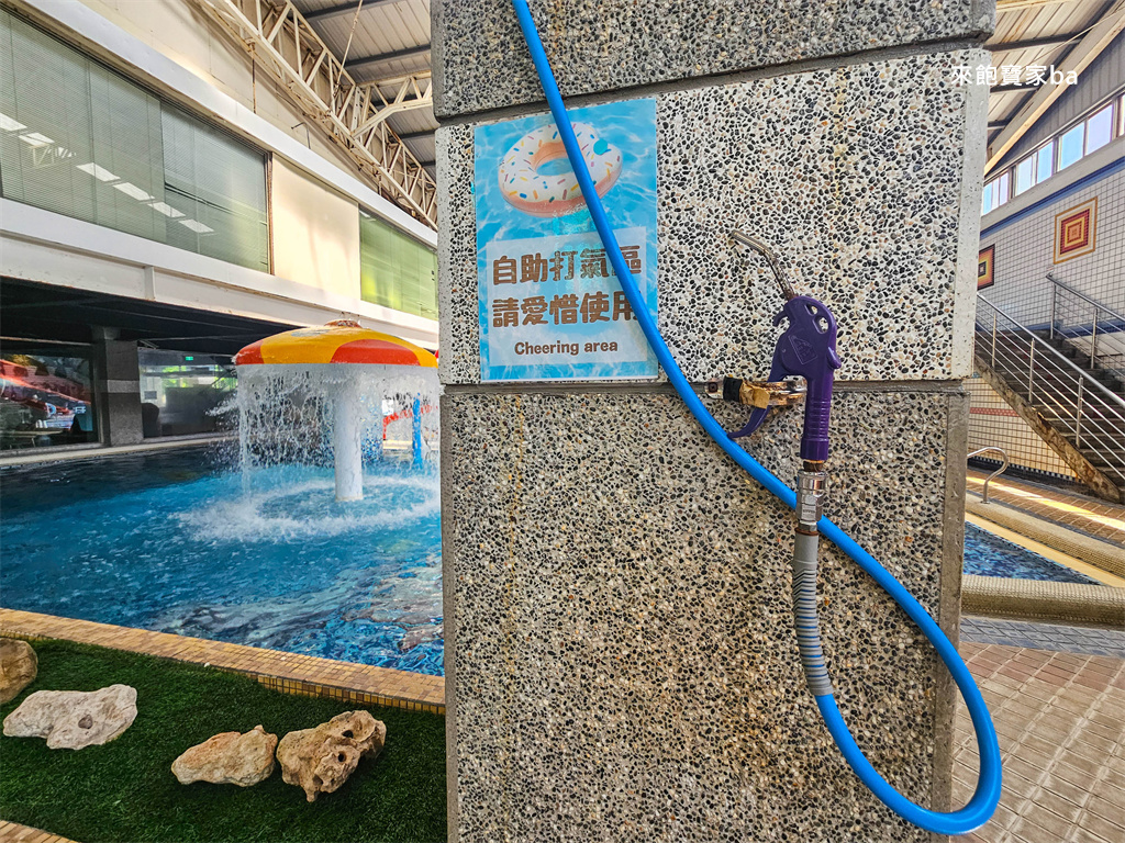彰化員林游泳池【海洋森林游泳氧身館】全室內戲水空間~兒童戲水池、SPA按摩池評價與票價 @來飽寶家ba