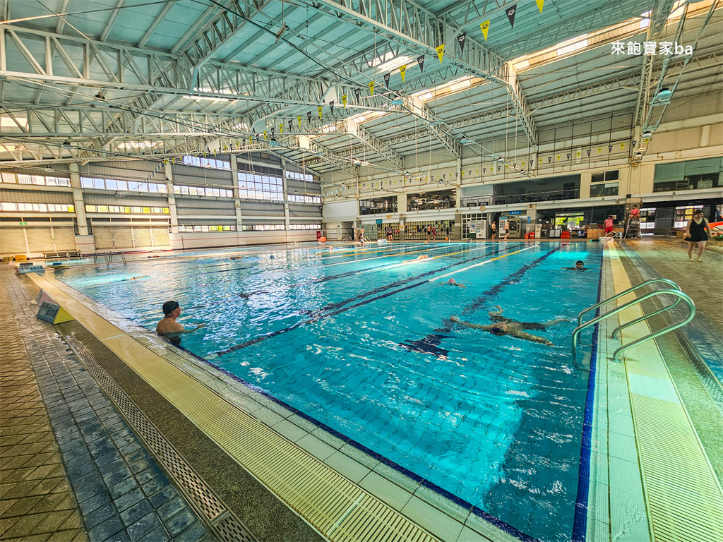 彰化員林游泳池【海洋森林游泳氧身館】全室內戲水空間~兒童戲水池、SPA按摩池評價與票價 @來飽寶家ba