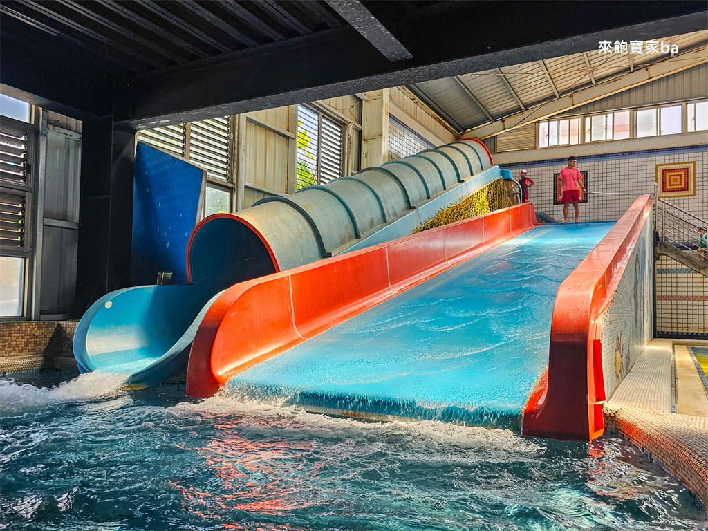 彰化員林游泳池【海洋森林游泳氧身館】全室內戲水空間~兒童戲水池、SPA按摩池評價與票價 @來飽寶家ba