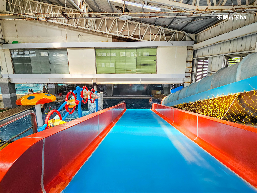彰化員林游泳池【海洋森林游泳氧身館】全室內戲水空間~兒童戲水池、SPA按摩池評價與票價 @來飽寶家ba