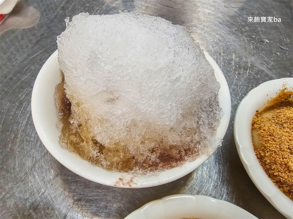 斗六小吃【長興圓仔冰】80年老字號冰店~必吃燒麻糬與古早味圓仔冰 @來飽寶家ba
