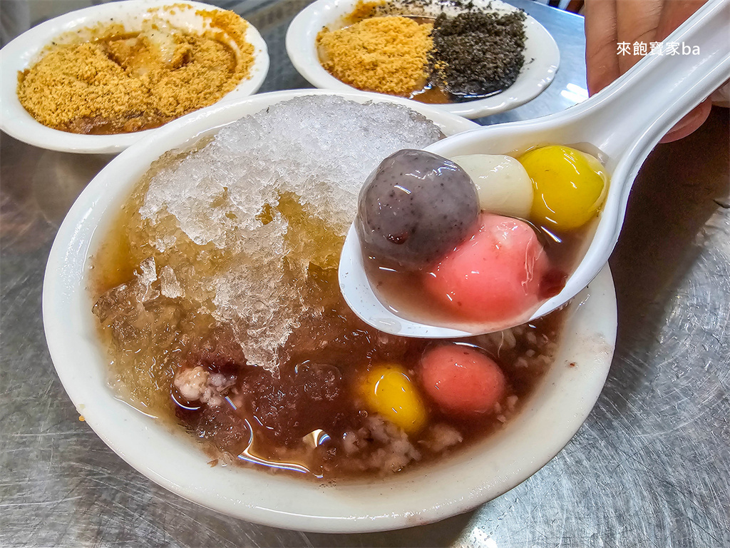 斗六小吃【長興圓仔冰】80年老字號冰店~必吃燒麻糬與古早味圓仔冰 @來飽寶家ba