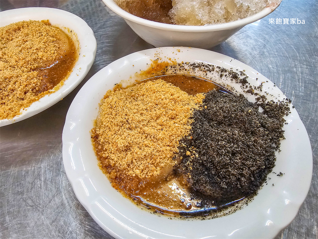 斗六小吃【長興圓仔冰】80年老字號冰店~必吃燒麻糬與古早味圓仔冰 @來飽寶家ba