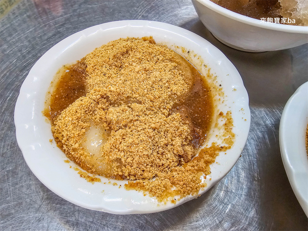 斗六小吃【長興圓仔冰】80年老字號冰店~必吃燒麻糬與古早味圓仔冰 @來飽寶家ba