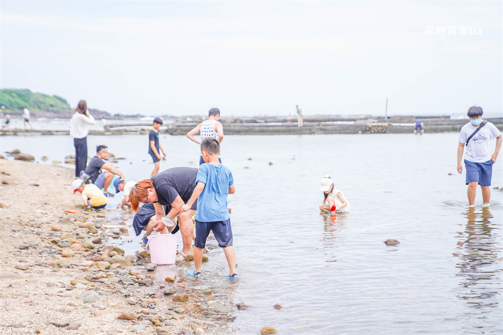 新北貢寮【馬崗潮間帶】最東邊的天然水族館，東北角探索海洋生態 @來飽寶家ba