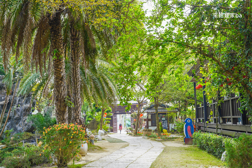 嘉義新港【板陶窯交趾剪黏工藝園區】巨大貓咪與恐龍的傳統工藝童話村！ @來飽寶家ba