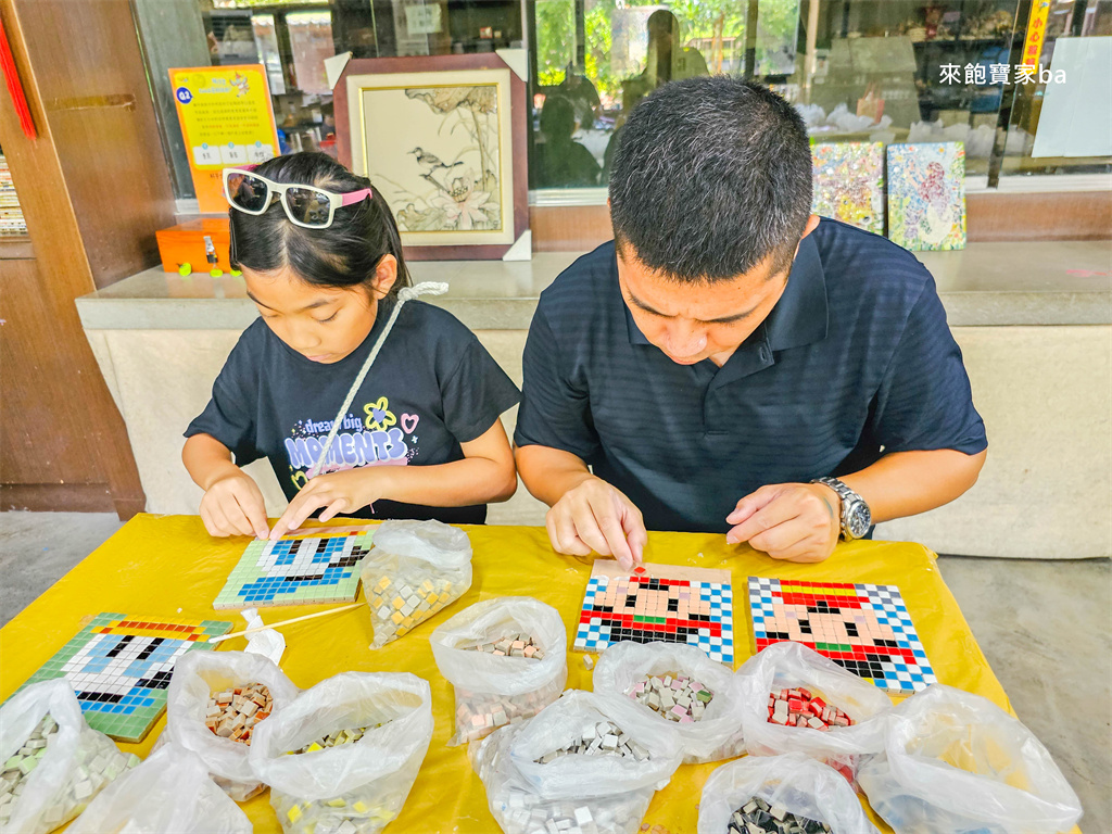嘉義新港【板陶窯交趾剪黏工藝園區】巨大貓咪與恐龍的傳統工藝童話村！ @來飽寶家ba