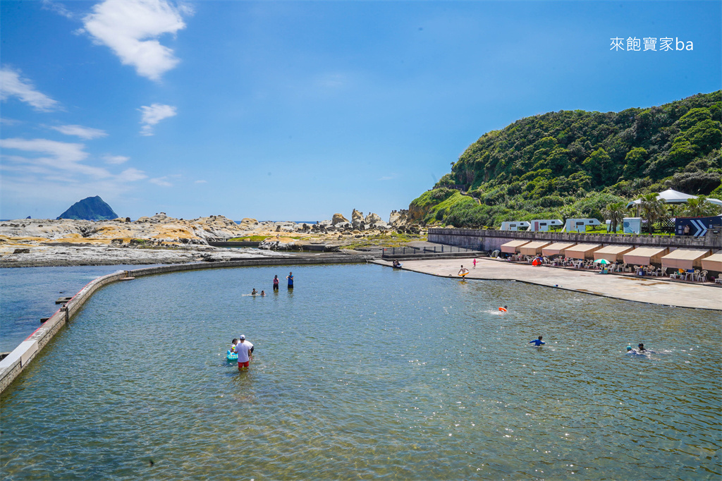 基隆玩水景點【和平島地質公園】天然海水泳池最新門票、看海步道、親子一日遊攻略 @來飽寶家ba
