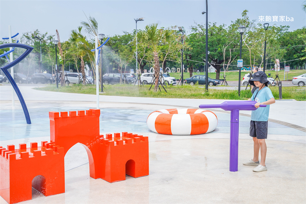 雲林斗六親子景點【斗六人文親子公園】近膨鼠森林公園，全新23組噴水設施免費玩 @來飽寶家ba
