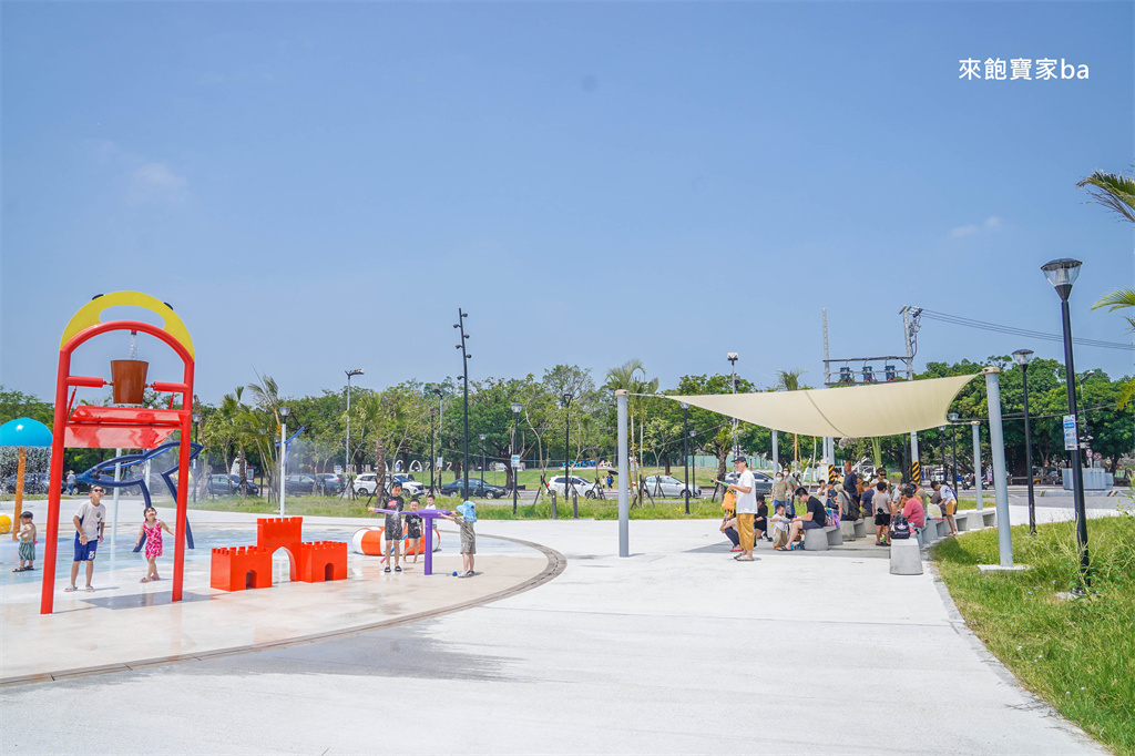 雲林斗六親子景點【斗六人文親子公園】近膨鼠森林公園，全新23組噴水設施免費玩 @來飽寶家ba