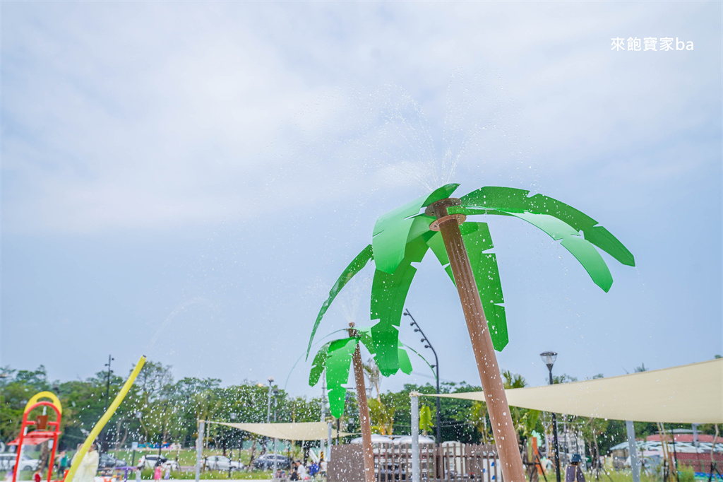 雲林斗六親子景點【斗六人文親子公園】近膨鼠森林公園，全新23組噴水設施免費玩 @來飽寶家ba