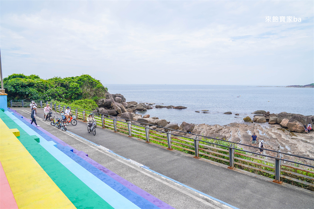 新北貢寮【福連國小】隱身卯澳灣的天然海水游泳池，免費玩水浮潛推薦 @來飽寶家ba