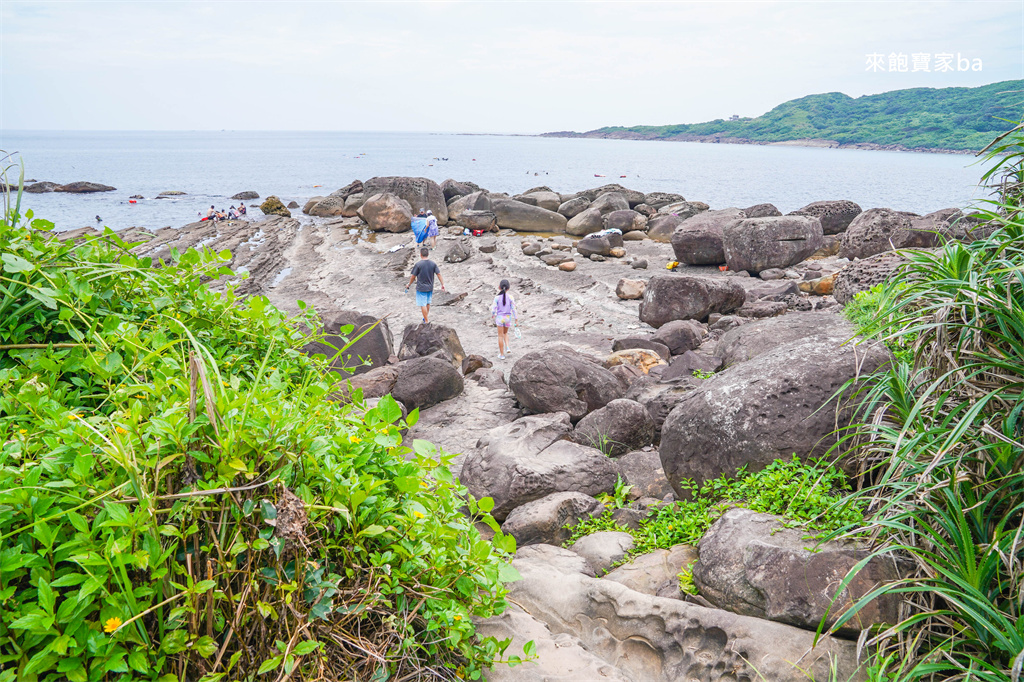 新北貢寮【福連國小】隱身卯澳灣的天然海水游泳池，免費玩水浮潛推薦 @來飽寶家ba