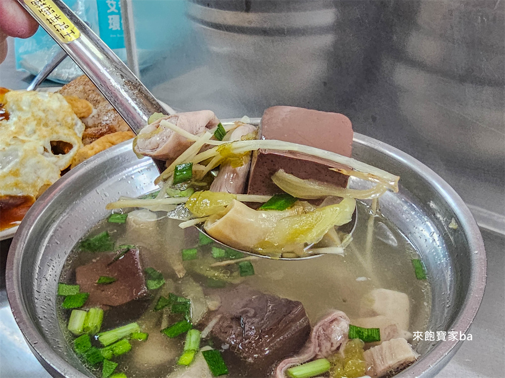 台中第二市場【王記菜頭粿糯米腸】必點招牌三樣，評價兩極的排隊美食 @來飽寶家ba