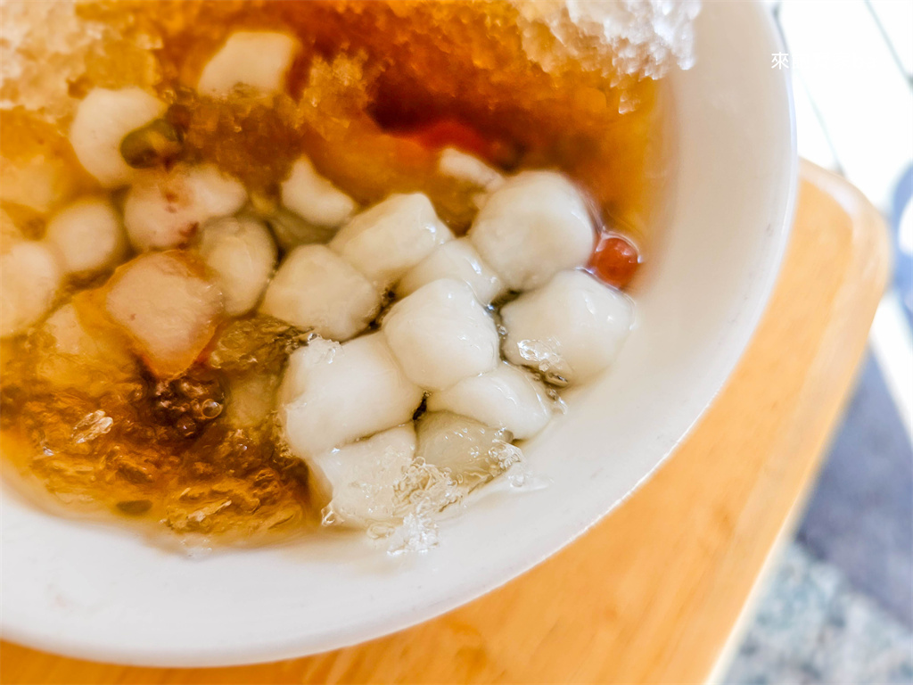 員林小吃【番薯市八寶圓仔冰】在地60年老店~必點超Q彈燒麻糬、古早味八寶冰 @來飽寶家ba