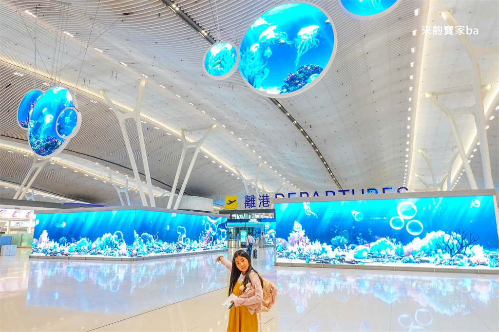【香港機場第二航廈】T2 航空公司、餐廳櫃位、必買伴手禮一次看！ @來飽寶家ba
