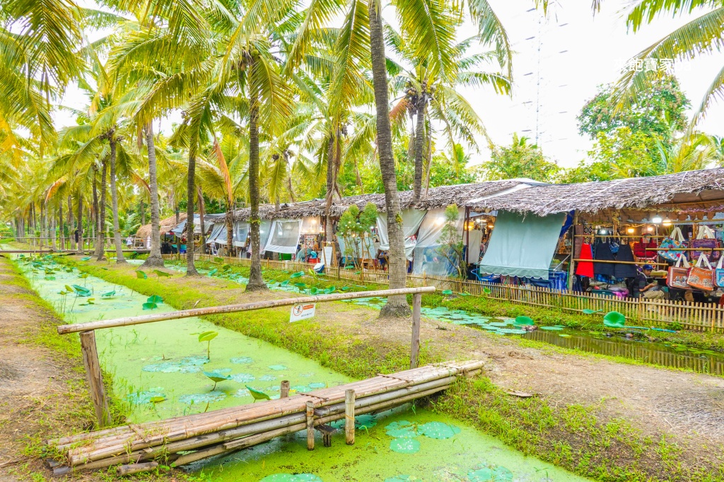 【椰林市集】椰林環繞的 Coconut Market，最好拍的清邁市集推薦 @來飽寶家ba