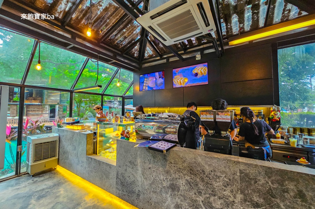 清邁景點【No.39 Cafe】森林系池畔咖啡館，鄰近清邁藝術村Baan Kang Wat、悟孟寺 @來飽寶家ba
