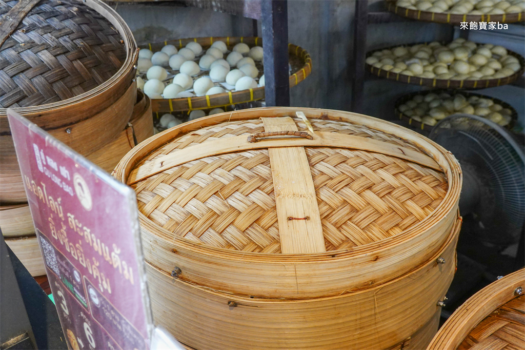 曼谷嵩越路【古籠包】百年包子點心店 Gu Long Bao，泰奶燒賣杯嵩越路最吸睛小吃！ @來飽寶家ba