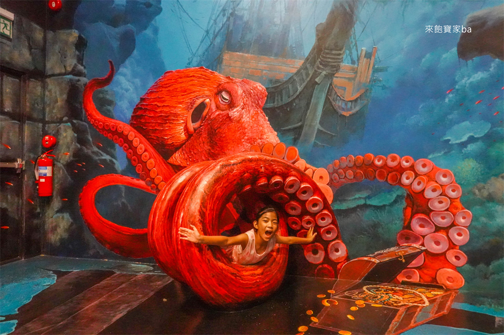 【清邁景點】Art in Paradise Chiang Mai 清邁3D視覺博物館｜超過130幅互動3D畫作、AR體驗，親子雨天備案 @來飽寶家ba