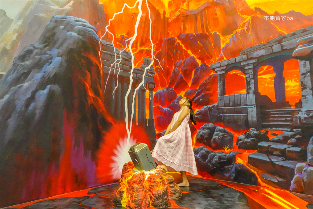 【清邁景點】Art in Paradise Chiang Mai 清邁3D視覺博物館｜超過130幅互動3D畫作、AR體驗，親子雨天備案 @來飽寶家ba