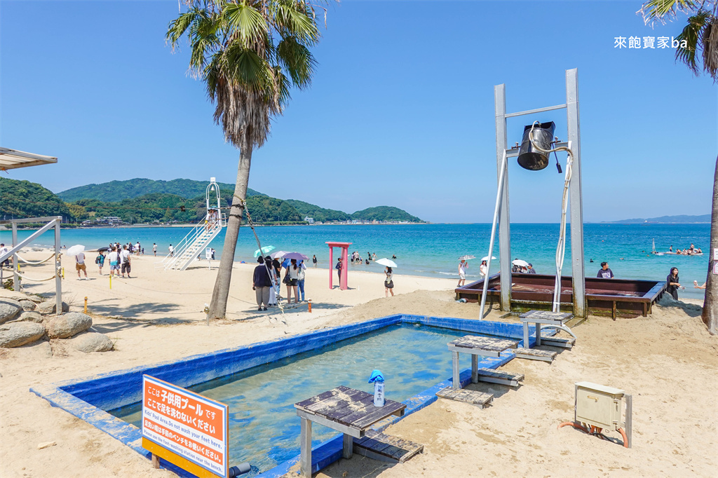 福岡系島景點【Palm Tree Swing】免費戲水、椰子樹鞦韆、糸島任意門，小田浜海岸打卡攻略 @來飽寶家ba