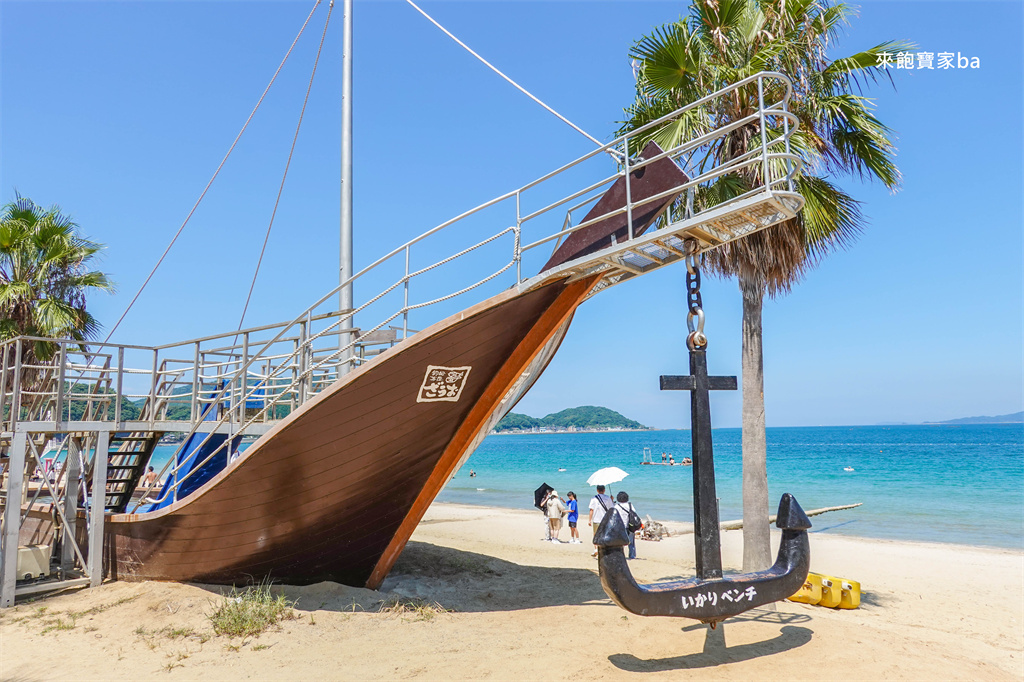 福岡系島景點【Palm Tree Swing】免費戲水、椰子樹鞦韆、糸島任意門，小田浜海岸打卡攻略 @來飽寶家ba