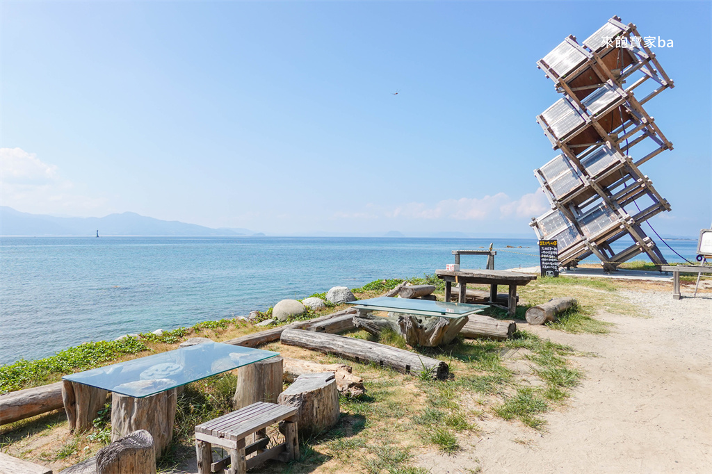 糸島美食【糸島花鹽布丁】またいちの塩~每日手工限量製作，看海吃布丁！ @來飽寶家ba