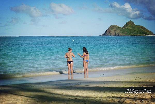 ♥♥♥ Honeymoon ♥♥♥ 蜜月‧從此愛上夏威夷Lanikai Beach @來飽寶家ba