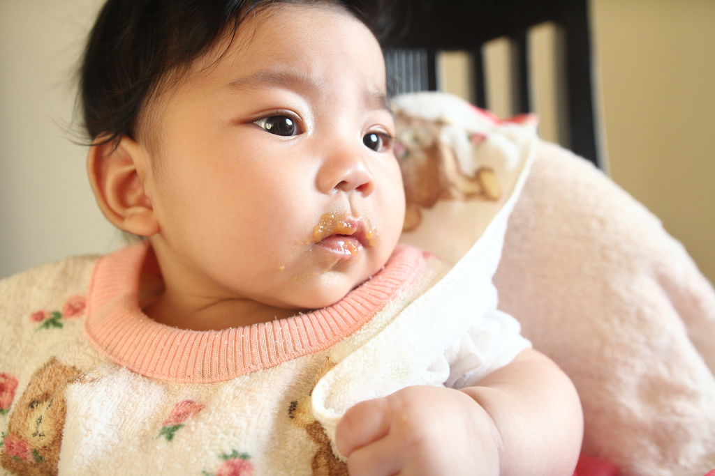 極好食✌寶寶四個月副食品初體驗，食譜與經驗分享 @來飽寶家ba