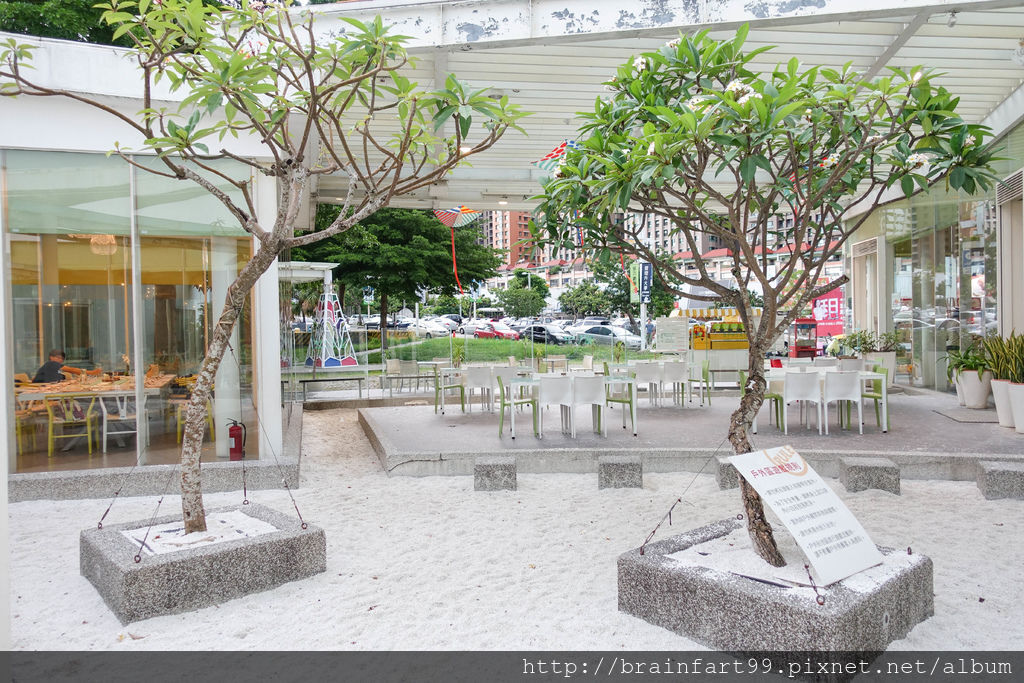 【台中•西屯】梨子咖啡館中科店，餐點價格中上，供應兒童餐附室外沙坑 @來飽寶家ba