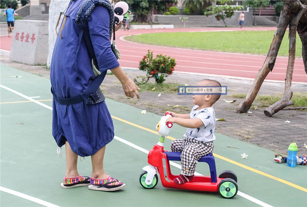 Creative Baby創寶貝國民版多功能滑板車/嚕嚕車(紅色) @來飽寶家ba